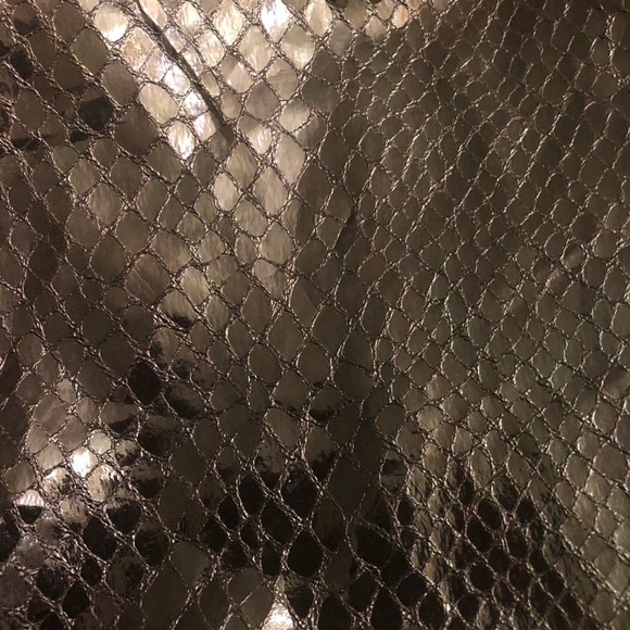 Carlos Falchi Faux Snakeskin Shoulder Bag - Picture 2 of 5